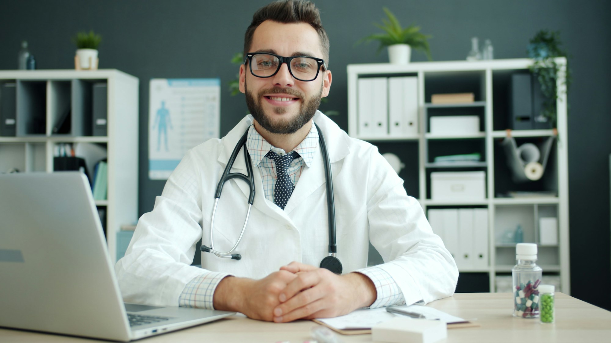 Clinician in a modern practice